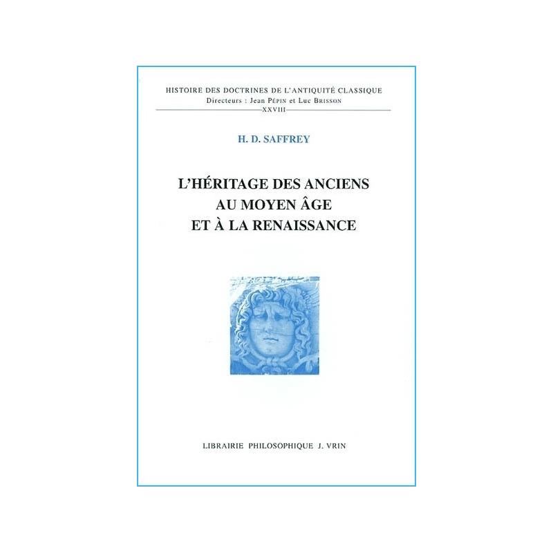 L’héritage des anciens au Moyen Âge et à la Renaissance