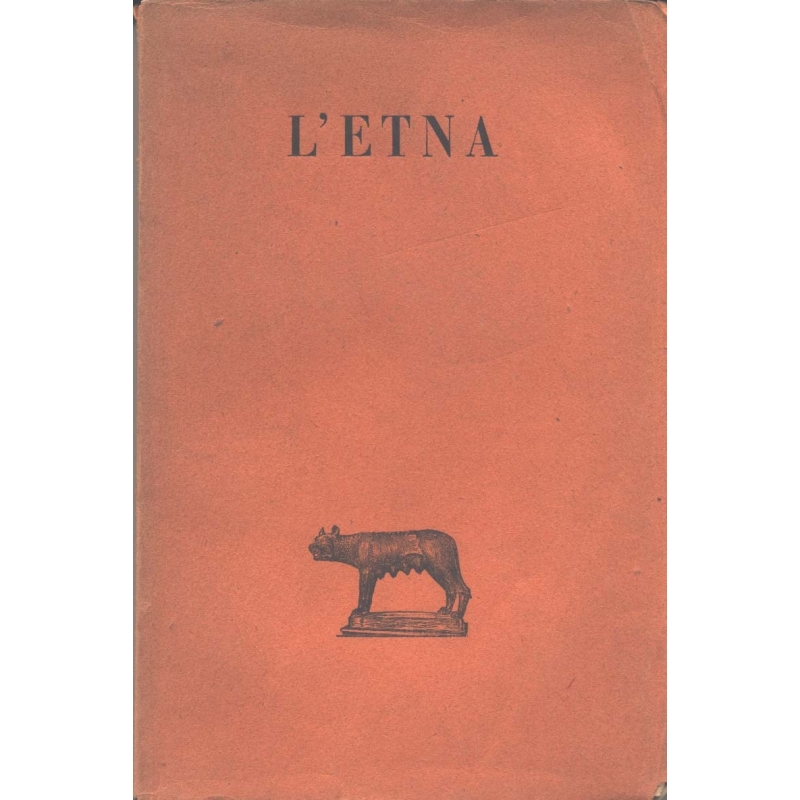 L'Etna. Poème - Collection Collection des universités de France Série  latine - Les Belles Lettres